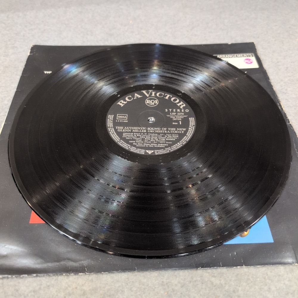 The Authentic Sound of the New Glenn Miller Orchestra Today Vinyl LP LSP-2270 - Picture 3 of 6